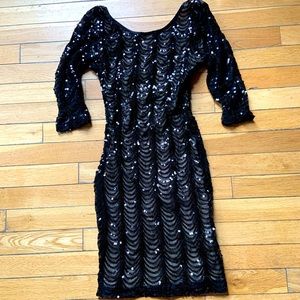Sequin Evening Dress